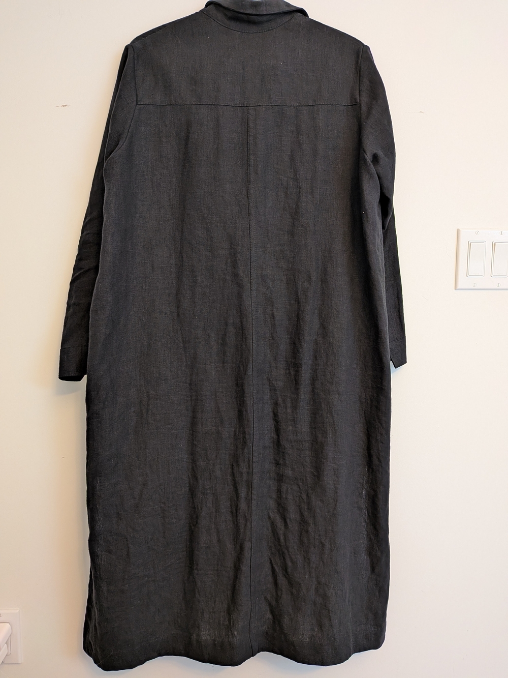ZII ROPA Black Linen Jacket - Picture 2 of 6